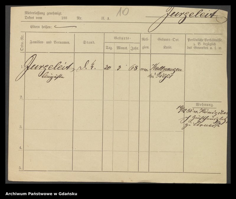 image.from.unit.number "Karty meldunkowe: Jurgait - Jutrzenka"