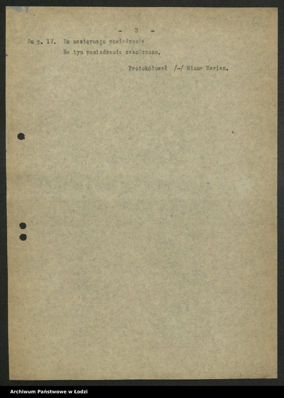 Obraz 7 z jednostki "Protokoły narad międzypartyjnych PPR i PPS na szczeblu wojewódzkim [z załącznikami]"