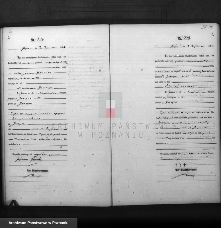 Obraz 15 z jednostki "Księga zgonów t. II"