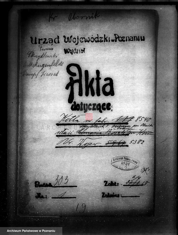 Obraz 4 z jednostki "Majętność Ocieszyn, własność Skrzydlewski nr woj. kotła 5382"