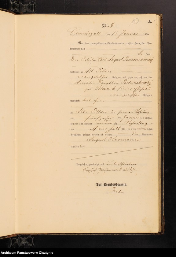 image.from.unit.number "Geburts-Haupt-Register Nr 1 - 181"