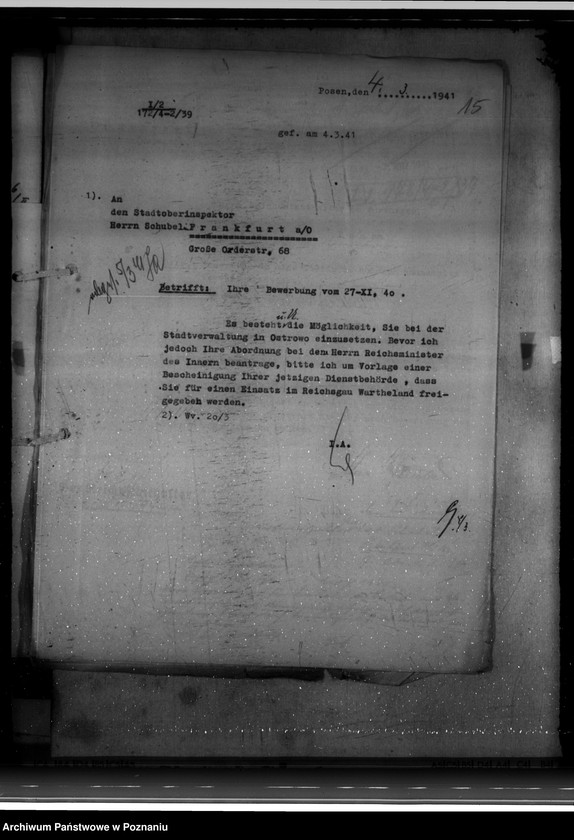 Obraz 19 z jednostki "Bewerbungen um Anstellung im öffentlichen Dienst"