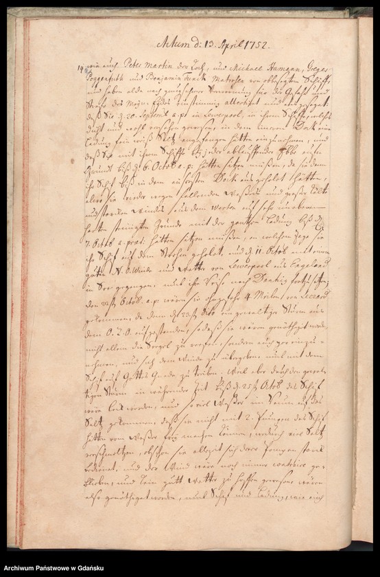 image.from.unit.number "Acta coram officio […] Johannis Wahl Praeconsulis ac Praesidis cuius vices gessit […] Praeconsul Nathanael Godofredus Ferber [15.III.1752-12.III.1753] […] Praesidis ac Fisci Administratoris [19.IV.1752-6.III.1753] /2 indeksy/"