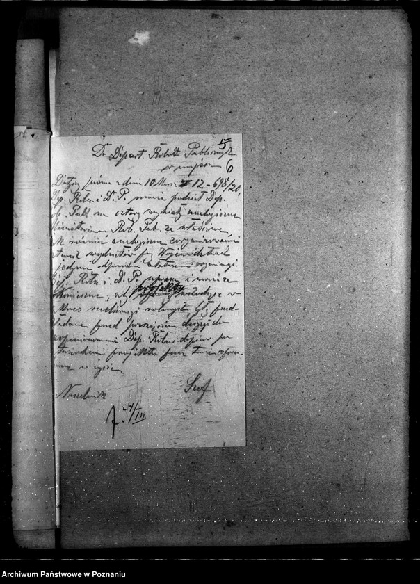 Obraz 11 z jednostki "Sprawy szczegółowo-- administracyjne. Melioracje rolne i torf."