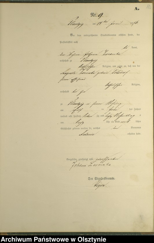 image.from.unit.number "Geburts-Haupt-Register Nr 1 - 21"