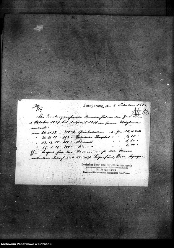 Obraz 16 z jednostki "Sztuczne nawozy zaprzedane w czasie od 1.10.17 - 1.4.1918"