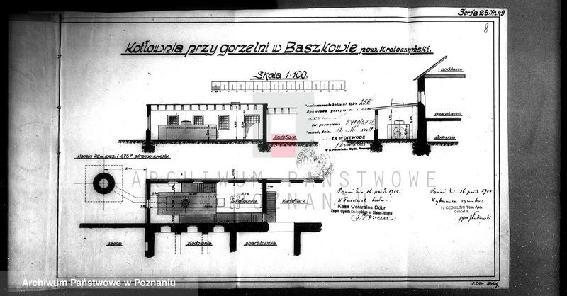 image.from.unit.number "Majętność Boszków, pow. krotoszyński Gorzelnia rolnicza O. Czartoryskiego"