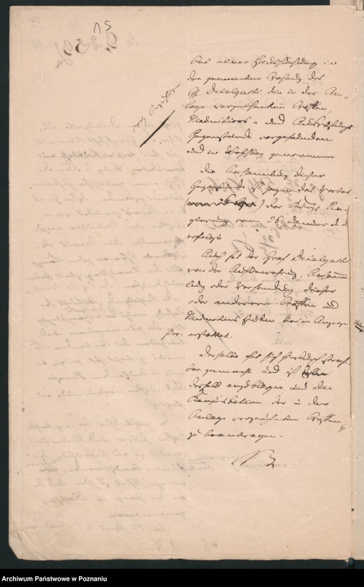 Obraz 18 z jednostki "A. betr. die Gräfliche Familie Działyński, besonders die Grafen Titus und Johann"