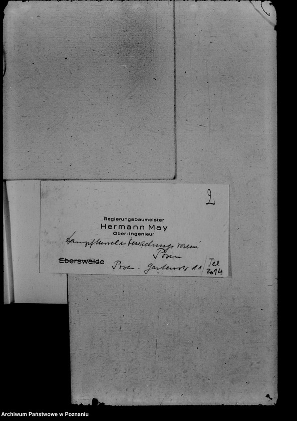 Obraz 6 z jednostki "Technischer Überwachungsverein - Posen"