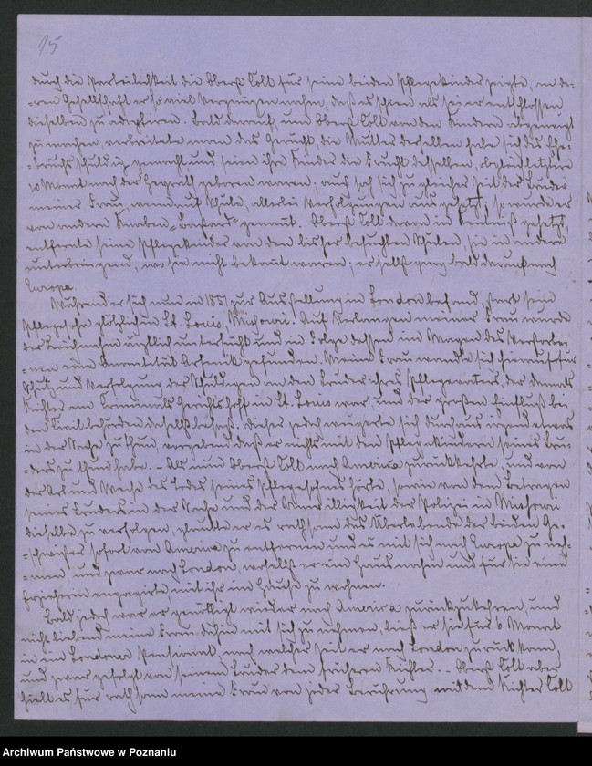 Obraz 20 z jednostki "A. betr. Familie von Oppen und Orański"