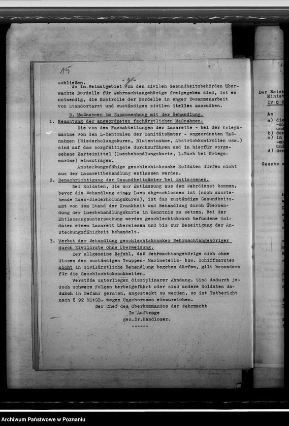 Obraz 19 z jednostki "Zarządzenia w sprawie zwalczania prostytucji i chorób wenerycznych"