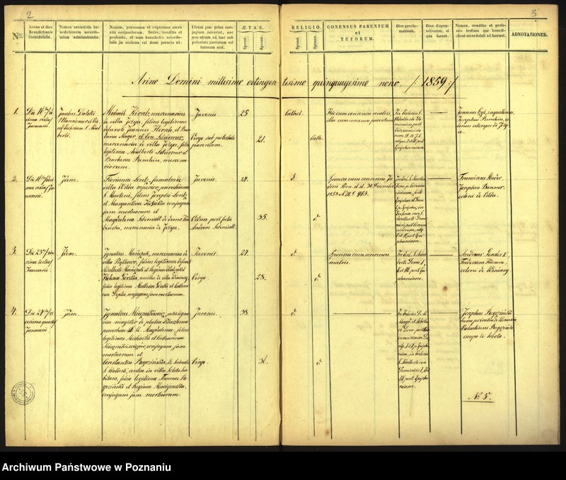 Obraz 4 z jednostki "Księga małżeństw"