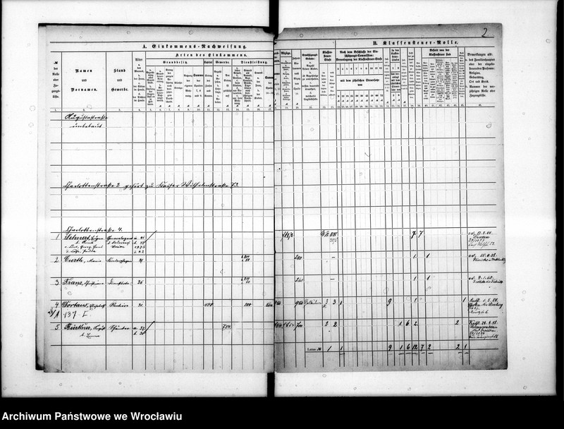 image.from.unit.number "Klassensteuerrolle nebst Eikommens - Nachweisung"