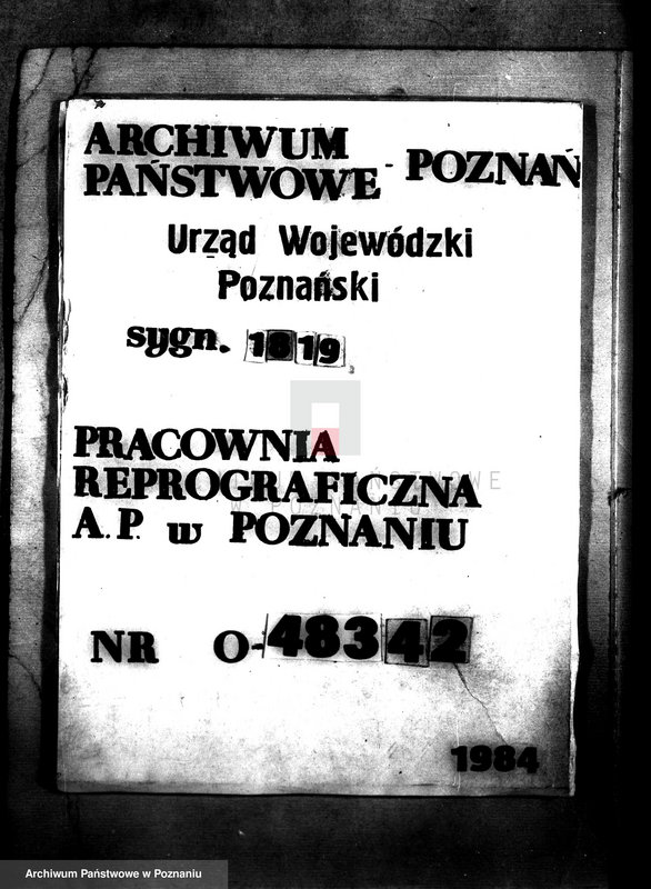Obraz 1 z jednostki "Sprawy budowlane domeny Puszczykowo-Zaborze w powiecie poznańskim"