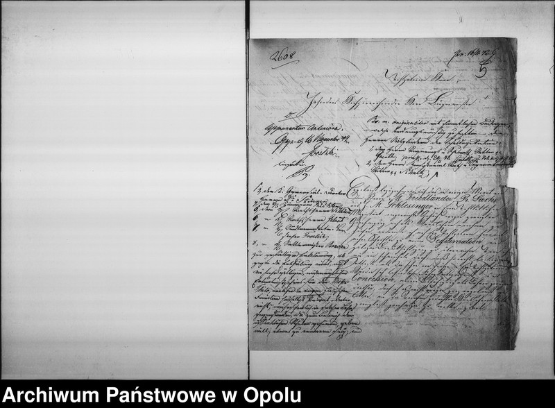 Obraz 8 z jednostki "Acta des Magistrats zu Oppeln betreffend: die Ertheilung von Concessionen an jüdische Privatlehrer de Anno 1842"