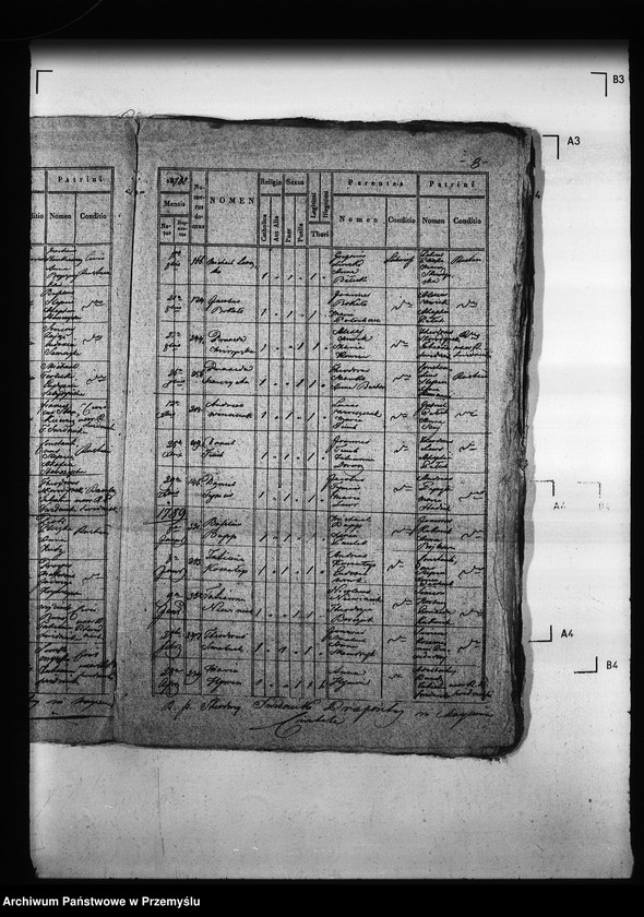 Obraz 12 z jednostki "[Kopie ksiąg metrykalnych parafii Magierów z filią Horodzów (dekanat Niemirów)]"