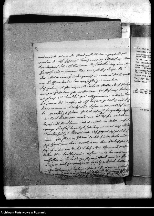 Obraz 12 z jednostki "Korespondencja w sprawie miejscowych Niemców, którzy zginęli w 1939 roku"