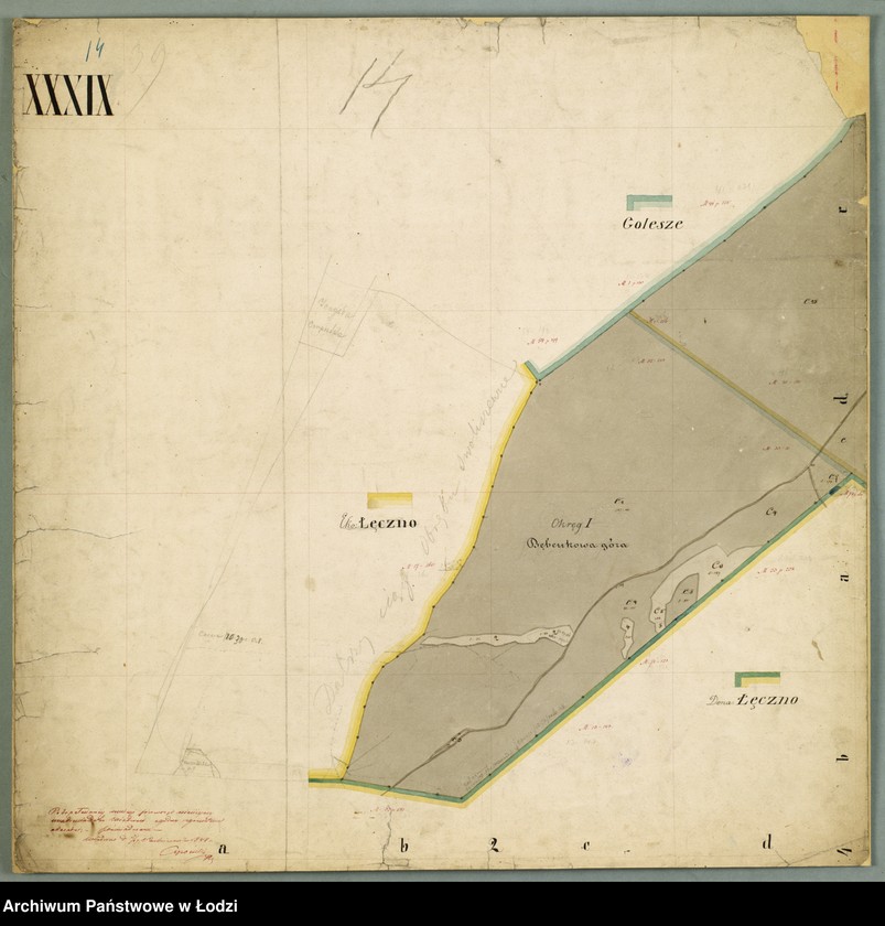 image.from.unit.number "Pierworys urządzenia dóbr Wiaderno w guberni warszawskiej powiecie piotrkowskim ekonomii Wolbórz położonych"