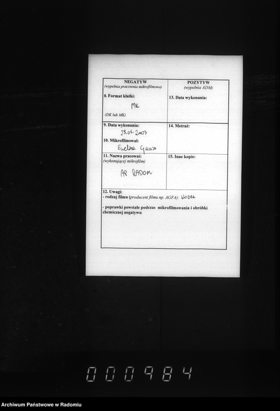 image.from.unit.number "Akty ob urodivših, brakosočetavšihsâ i umerših v Glovačovskom prihode za 1882 god"