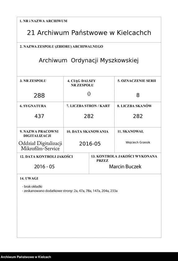 image.from.unit.number "Dowody rozchodu kasy dóbr Przęsławice od dnia 1 października"