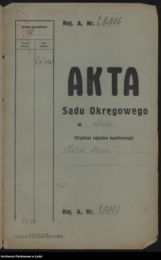 Obraz 2 z jednostki "Róża Brener- drobna sprzedaż manufaktury"