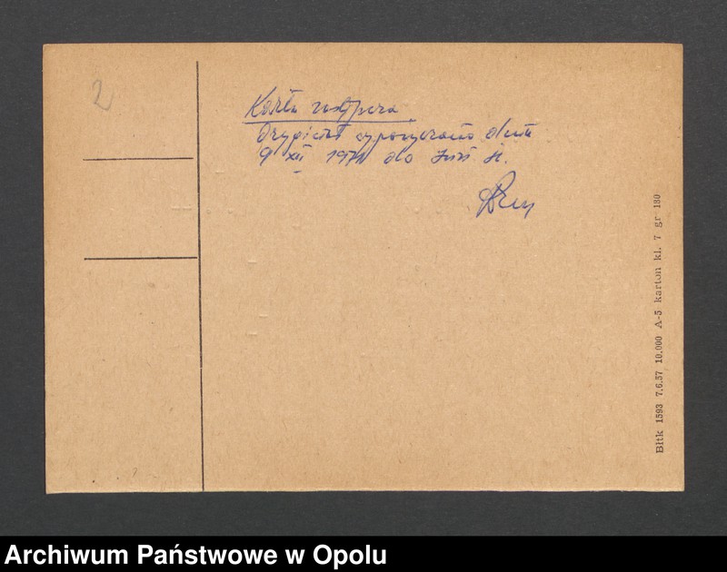 Obraz 4 z jednostki "Verbindung der pol. Minderheit nach dem Ausland"