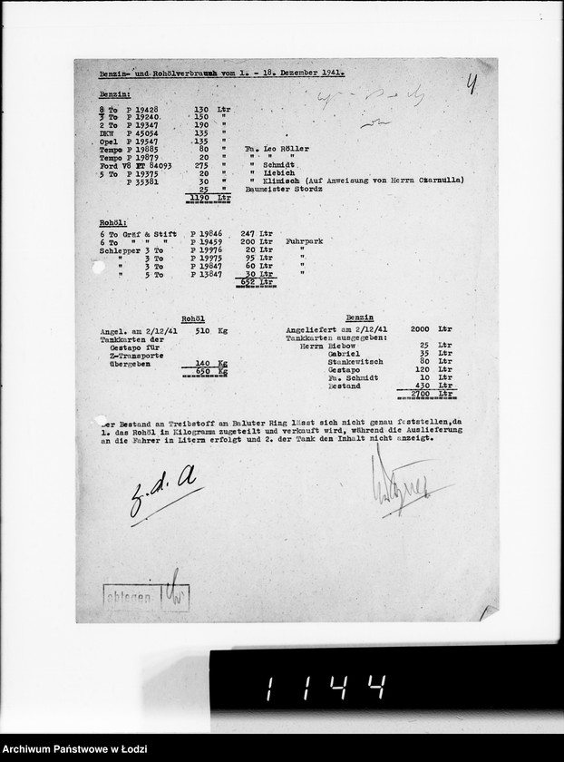 Obraz 8 z jednostki "Benzin und Rohölverbrauch"