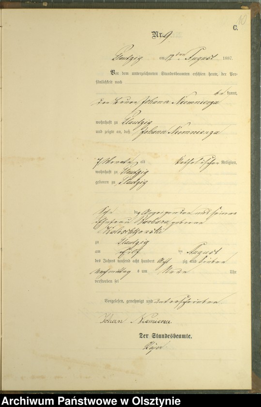 image.from.unit.number "Sterbe-Haupt-Register Nr 1 - 15"