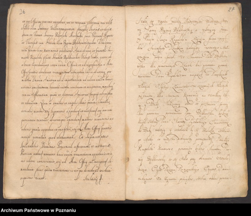 Obraz 18 z jednostki "Protocolon actorum officii consularis Posnaniensis."