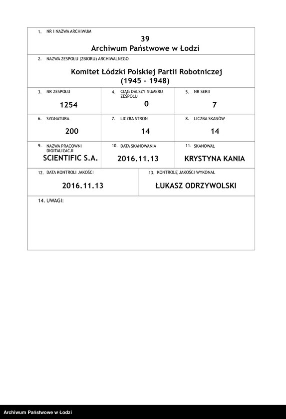 Obraz 1 z jednostki "Zjednoczenie Przemysłu Maszyn Rolniczych; protokół [narady], sprawozdania [z produkcji]"