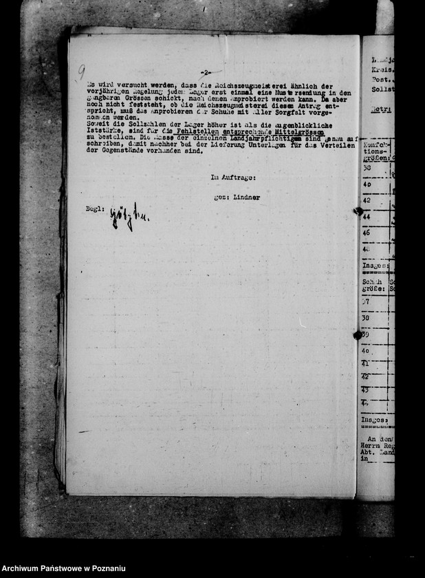 Obraz 13 z jednostki "Rundschreiben der Landjahrbezirksführung"