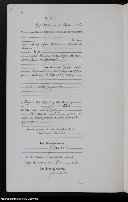 image.from.unit.number "Sterbe-Neben-Register Nr 1 - 32 [ Księga zgonów - wtóropis ]"