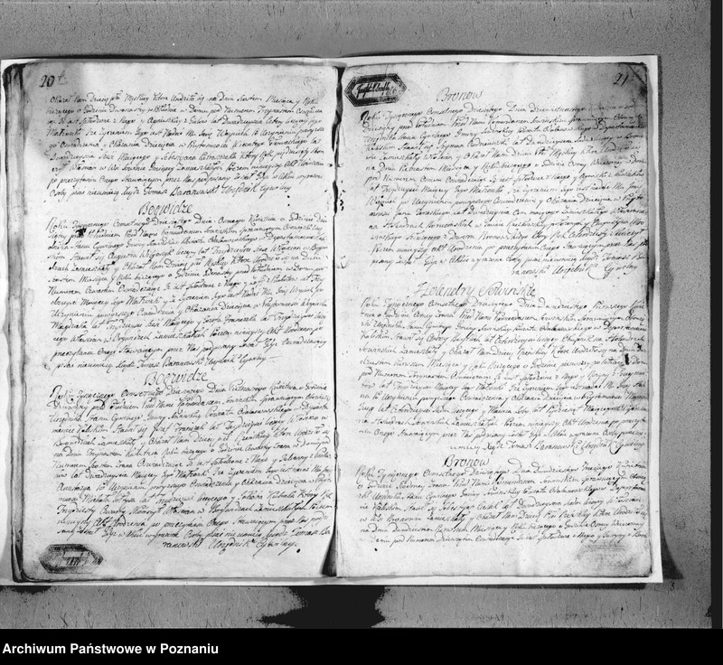 image.from.team "Akta stanu cywilnego Parafii Rzymskokatolickiej Sowina (pow. pleszewski)"