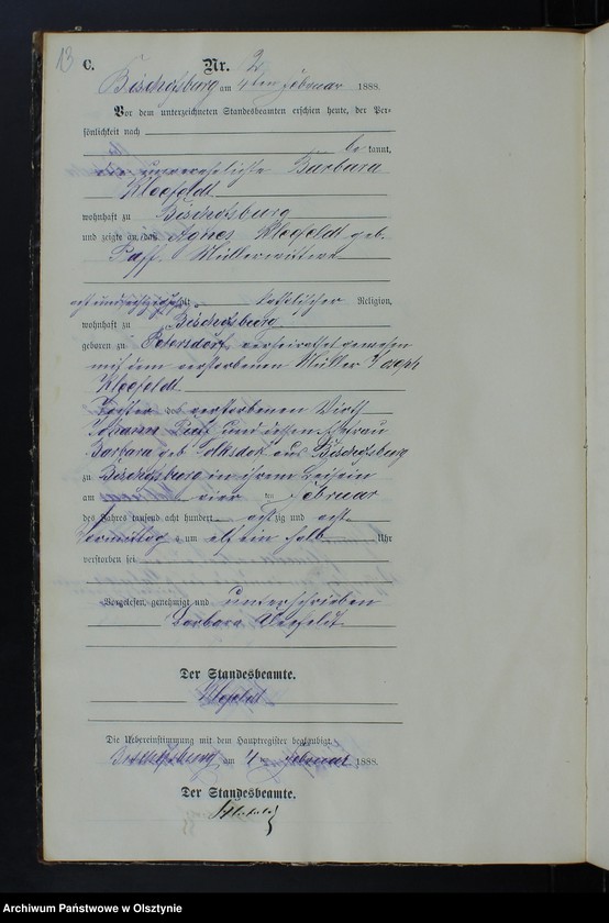 image.from.unit.number "Sterbe-Neben-Register Nr 1 - 22"