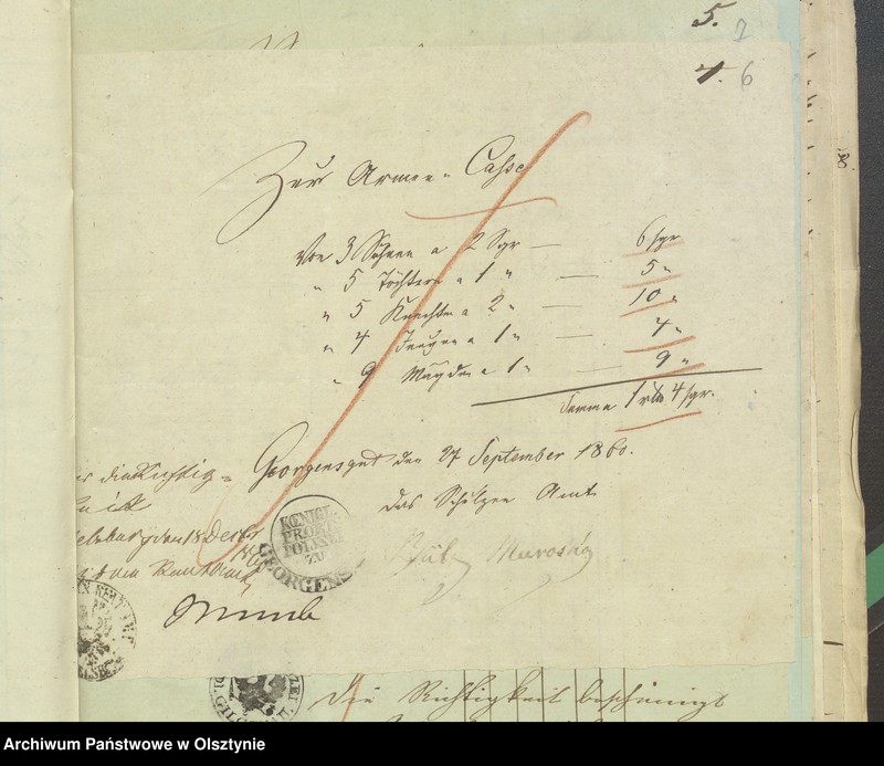 image.from.unit.number "Beläge der Einnahme und Ausgabe zur Kirchspiels Armen Cassen Rechnung"