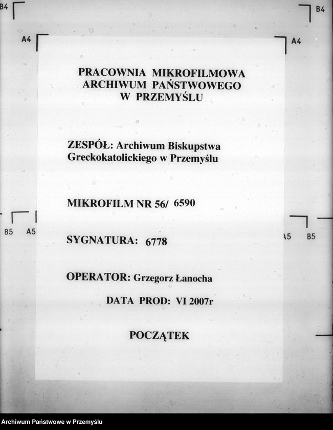 Obraz 1 z jednostki "[Kopie ksiąg metrykalnych parafii Kniażpol z filią Kropiwnik (dekanat Dobromil)]"