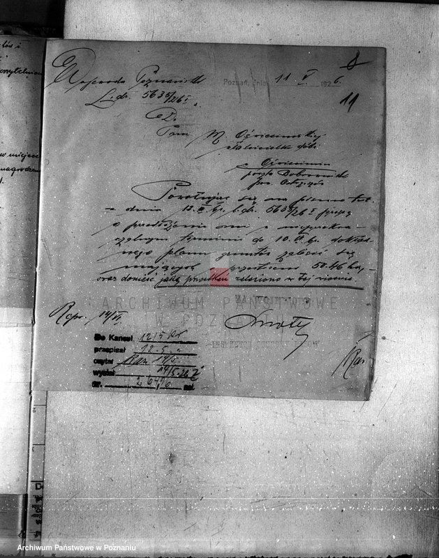 Obraz 16 z jednostki "Nadzór nad gospodarką w lasach majętności Oświęcim powiat kępiński"