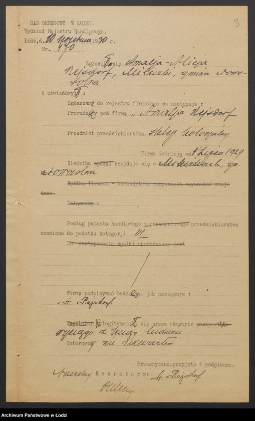 Obraz 5 z jednostki "Amalja Rajsdorf- sklep kolonialny w Mileszkach"