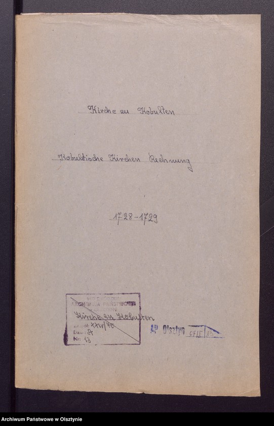 image.from.unit.number "Kobultische Kirchen Rechnung"