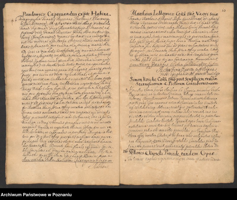 image.from.unit.number "Protocollon actorum consulatus Posnaniensis."