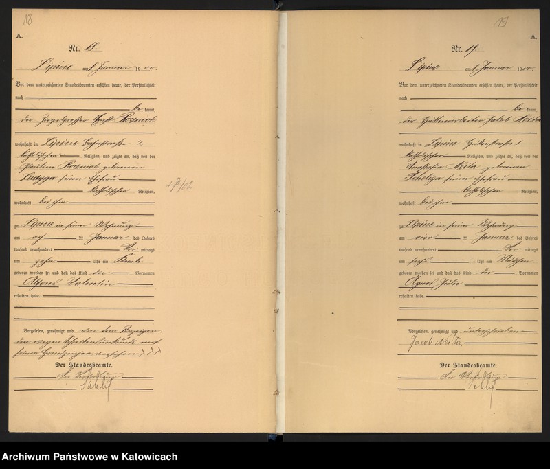 image.from.unit.number "Księga urodzeń T.1 nr 1-583"