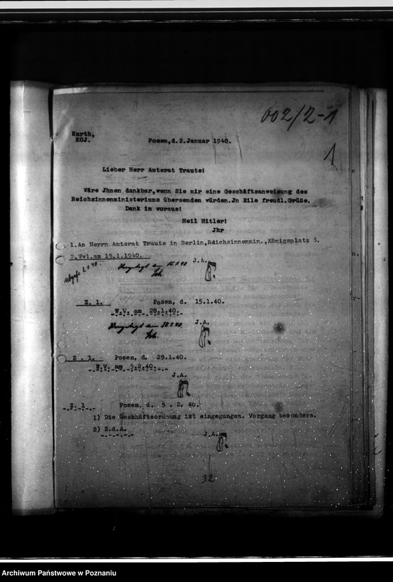 Obraz 5 z jednostki "Dienst- und Geschäftsordnung - allgemein"