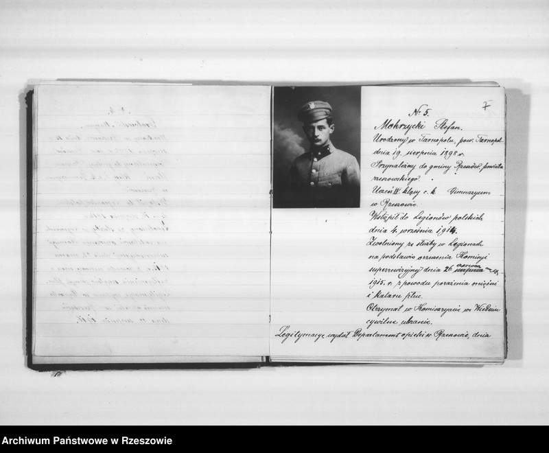 Obraz z jednostki "Delegatura Departamentu Wojskowego N.K.W. Rzeszów (album superarbitrowanych Legionistów)."