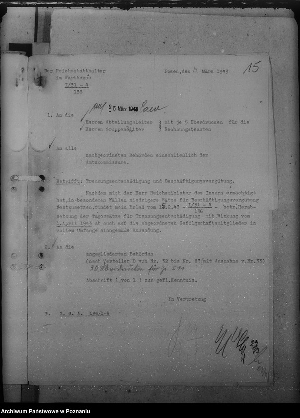 Obraz 19 z jednostki "Trennungsentschädigung"