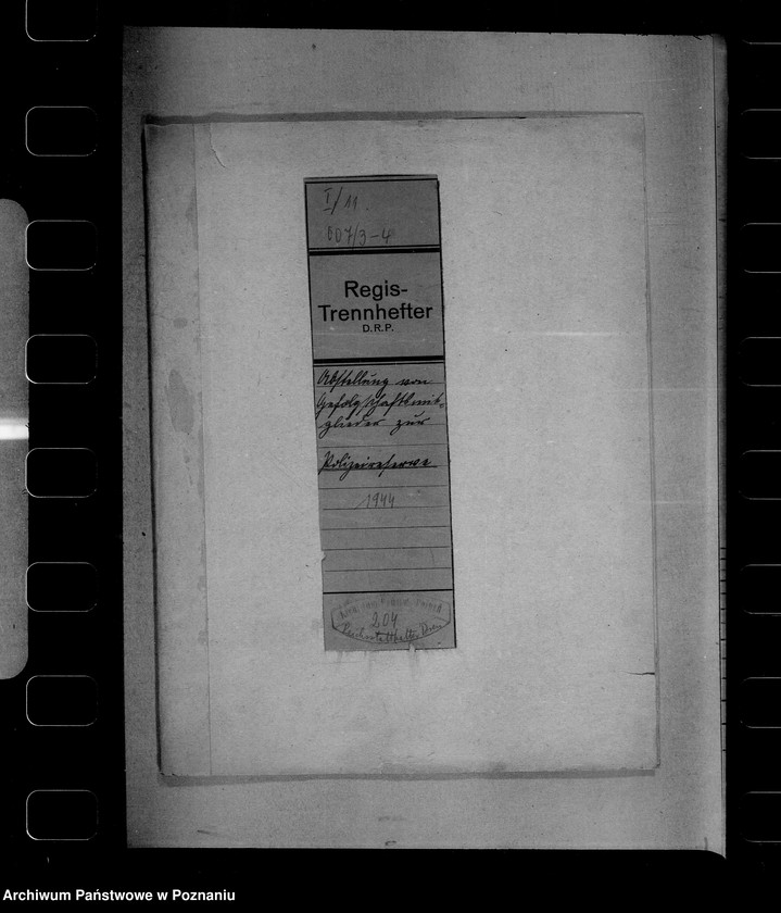 Obraz 4 z jednostki "Abstellung von Gefolgschaftsmitglieder zur Polizei - Reserve"