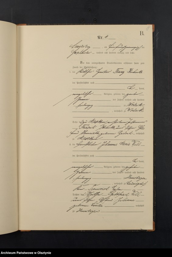 image.from.unit.number "Heiraths-Neben-Register Nr 1 - 5"