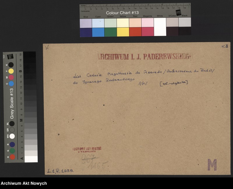 Obraz 2 z jednostki "Azerado de Carlos Magalhaes (Ambassadeur du Brésil); L.1"