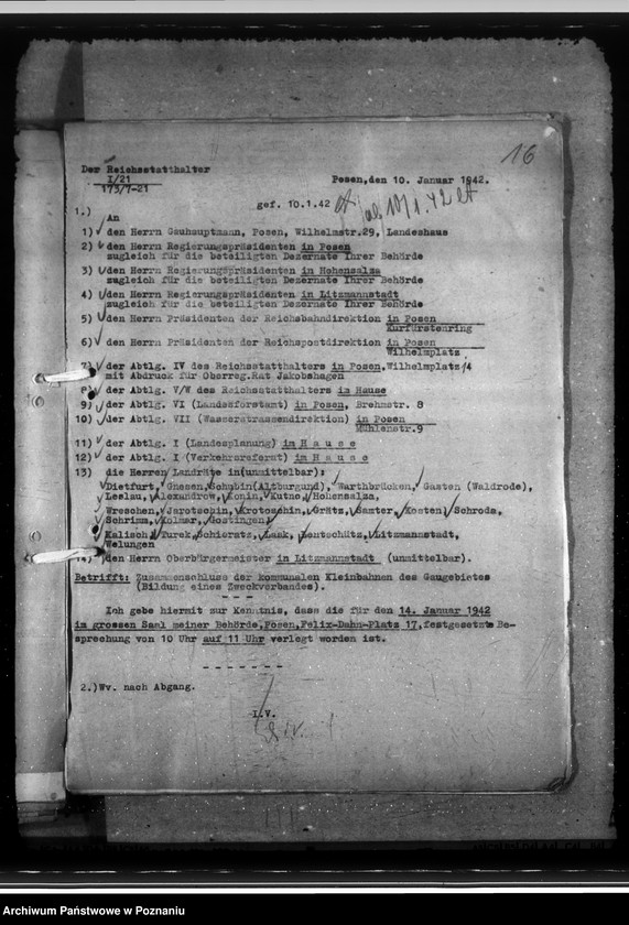 Obraz 20 z jednostki "Zweckverband "Gaubahnen Wartheland" Band II"