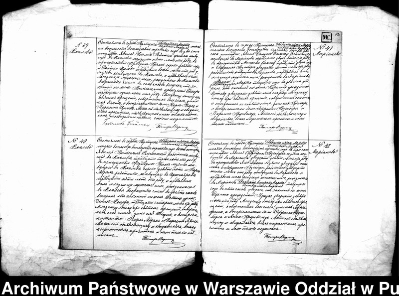 image.from.unit.number "Akta urodzeń, małżeństw i zgonów"