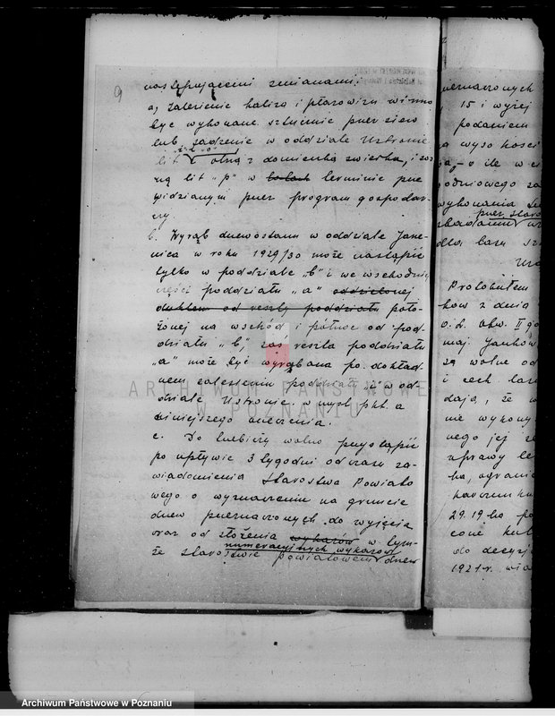 Obraz 13 z jednostki "Sprawy nieprawnych wyrębów lasu w majątku Janków w powiecie kaliskim"